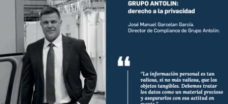 Casos de éxito empresarial GRUPO ANTOLIN Derecho a la privacidad